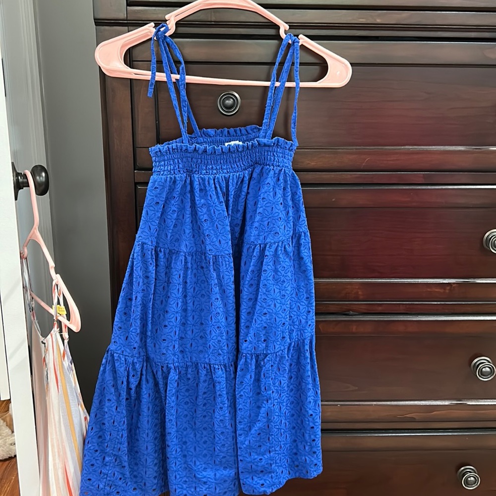 Blue dress!